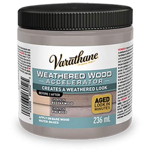 Acc&eacute;l&eacute;rateur de vieillissement du bois Varathane, 236 ml, Canette, Gris D. Morneault & Fils