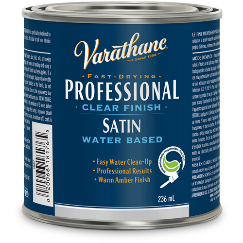 Fini professionnel Varathane, 236 ml, Transparent, Satin D. Morneault & Fils