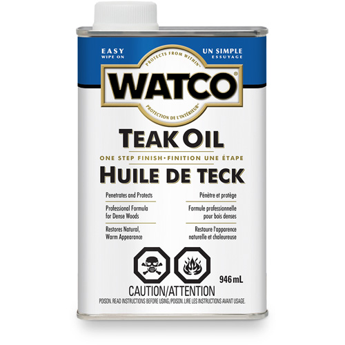 Huile de teck Watco, 946 ml, Transparent, Transparent D. Morneault & Fils