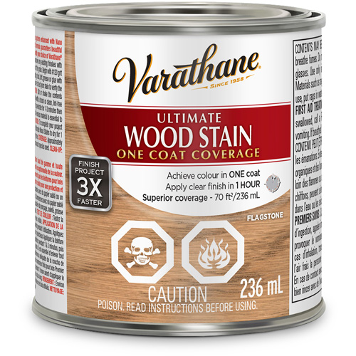Varathane&reg; Ultimate Wood Stain, 236 ml, Flagstone D. Morneault & Fils