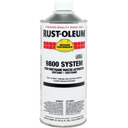 9800 System DTM Urethane Mastic Activator, 946 ml D. Morneault & Fils