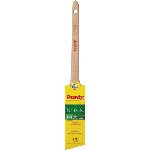 Pinceau Nylox Dale, Nylon, Manche Bois, Largeur de 1-1/2" D. Morneault & Fils