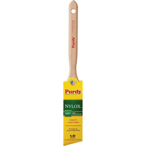 Pinceau Nylox Glide, Nylon, Manche Bois, Largeur de 1-1/2" D. Morneault & Fils