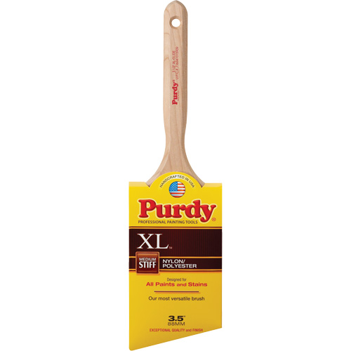 XL Glide Paint Brush, Poly/Nylon, Wood Handle, 3-1/2" Width D. Morneault & Fils
