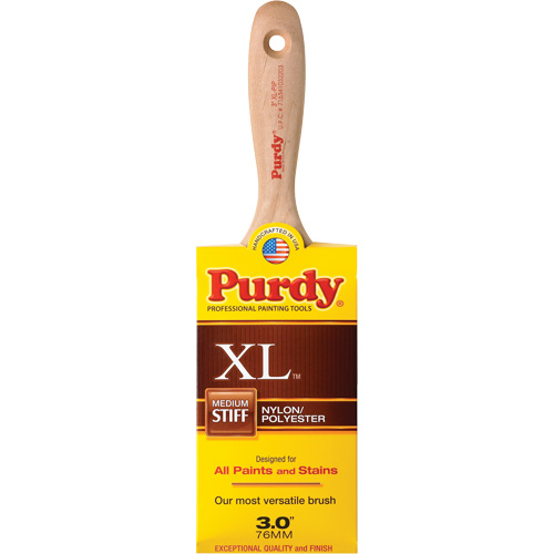 Pinceau XL Pip, Poly/nylon, Manche Bois, Largeur de 3" D. Morneault & Fils