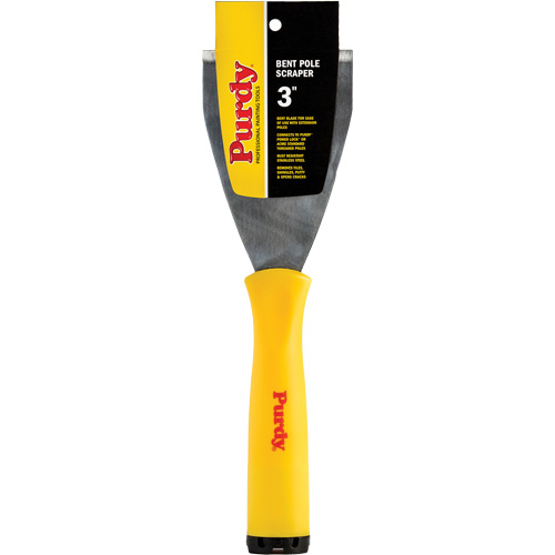 Grattoir d&eacute;port&eacute;e pour perche de premi&egrave;re qualit&eacute;, Lame Acier inoxydable, Largeur 3", Manche Plastique D. Morneault & Fils