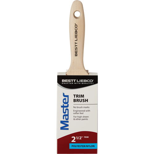 Pinceau pour garnitures Master, Poly/nylon, Manche Bois, Largeur de 2-1/2" D. Morneault & Fils