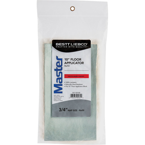 Tampon de rechange pour applicateur pour plancher en cuir d'agneau D. Morneault & Fils