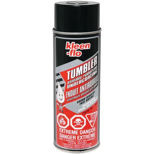 Tumbler Paintable Rubberized Undercoating, 550 g, Aerosol Can D. Morneault & Fils