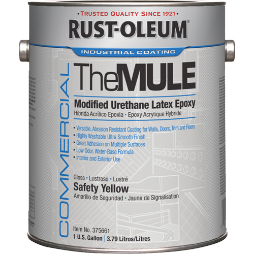 Modified Urethane Latex Epoxy, Safety Yellow, Gallon D. Morneault & Fils