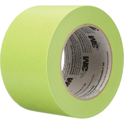 Ruban industriel 205 pour peintre, 72 mm (2-4/5") x 55 m (180'), Vert D. Morneault & Fils