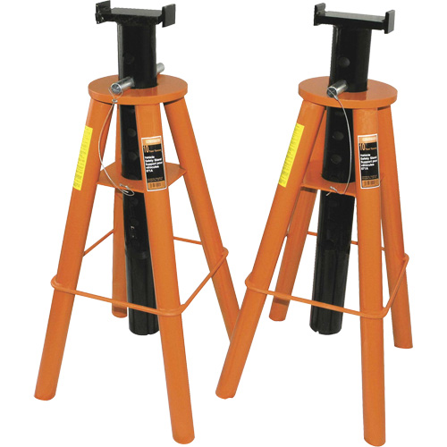 871A Truck Stand Set, 10 Tons Capacity, 30-3/4" - 46-1/4" H D. Morneault & Fils