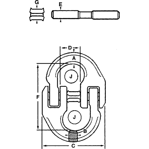 Alloy Connecting Links D. Morneault & Fils