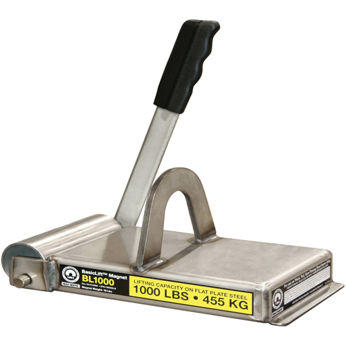 &eacute;lectro-aimants de levage de base, Capacit&eacute; de retenue 1000 lb (0,5 tonne), 11" lo x 5-5/8" la x 5-1/2" h D. Morneault & Fils