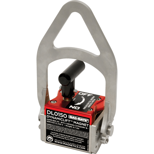 Aimants Dynamic Lift, Capacit&eacute; de retenue 150, 5" lo x 2" la x 9" h D. Morneault & Fils