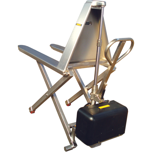 Stainless Steel Electric High Lift - SSTHL27E, Stainless Steel, 2200 lbs. Capacity D. Morneault & Fils