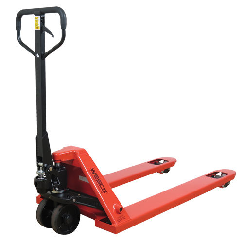 Transpalette, Acier, 48" lo x 27" la, Capacit&eacute; 5500 lb D. Morneault & Fils