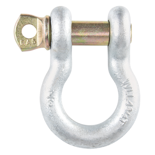Screw Pin Anchor Shackle, 3/16", Screw Pin, Hot Dip Galvanized D. Morneault & Fils
