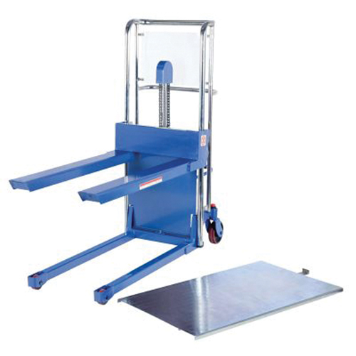 Hefti-Lift Load Stacker, Foot Pump Operated, 400 lbs. Capacity, 44" Max Lift D. Morneault & Fils