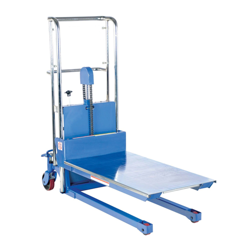 Hefti-Lift Load Stacker, Foot Pump Operated, 400 lbs. Capacity, 44" Max Lift D. Morneault & Fils