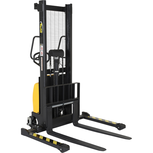 Gerbeur pour chariot &eacute;l&eacute;vateur, Fonctionnement &eacute;lectrique, Capacit&eacute; 2000 lb, Lev&eacute;e max 63" D. Morneault & Fils
