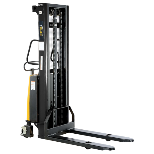 Gerbeur pour chariot &eacute;l&eacute;vateur, Fonctionnement &eacute;lectrique, Capacit&eacute; 2000 lb, Lev&eacute;e max 118" D. Morneault & Fils