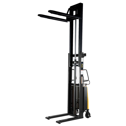 Gerbeur pour chariot &eacute;l&eacute;vateur, Fonctionnement &eacute;lectrique, Capacit&eacute; 2000 lb, Lev&eacute;e max 118" D. Morneault & Fils