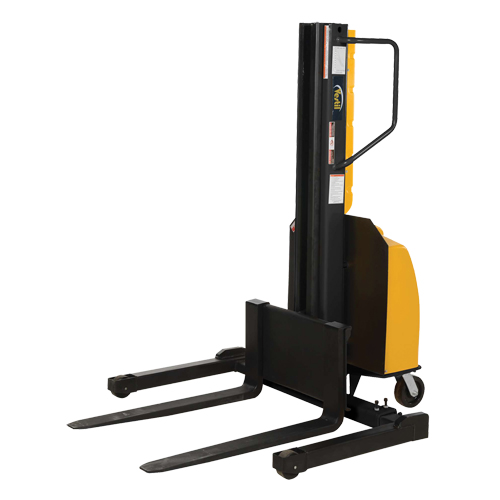 Gerbeur motoris&eacute; avec m&acirc;t &eacute;troit, Fonctionnement &eacute;lectrique, Capacit&eacute; 1500 lb, Lev&eacute;e max 98" D. Morneault & Fils