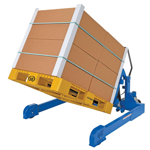 Straddled Ergonomic Tilter, 90° Tilt, 4000 lbs. Capacity, 72-13/16" L x 57-1/4" W x 29-1/4" H D. Morneault & Fils