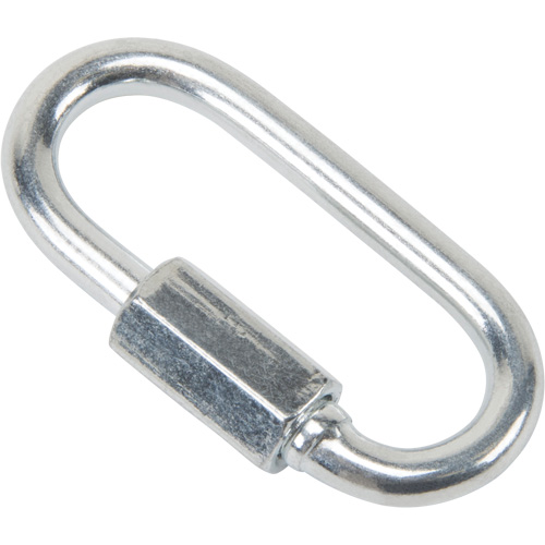 Zinc Plated Quick Link, 220 lbs (0.11 tons), 1/8" D. Morneault & Fils
