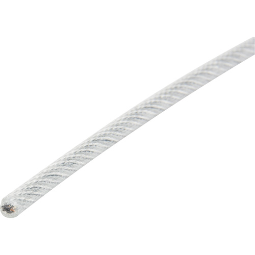 Wire Rope, 1000' (304.8 m) x 5/16", 9800 lbs. (4.9 tons), Galvanized D. Morneault & Fils
