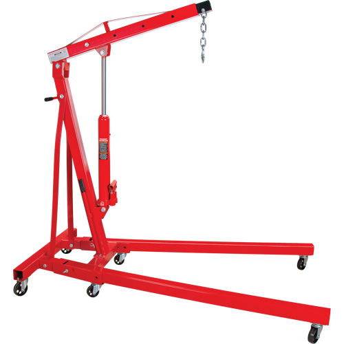 Folding Shop Crane, 4000 lbs. (2 tons) Capacity D. Morneault & Fils