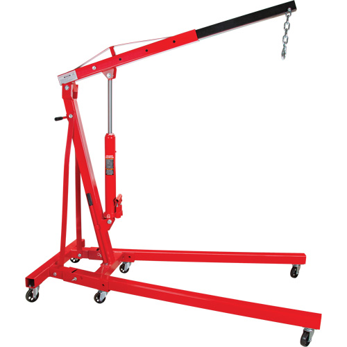 Folding Shop Crane, 4000 lbs. (2 tons) Capacity D. Morneault & Fils