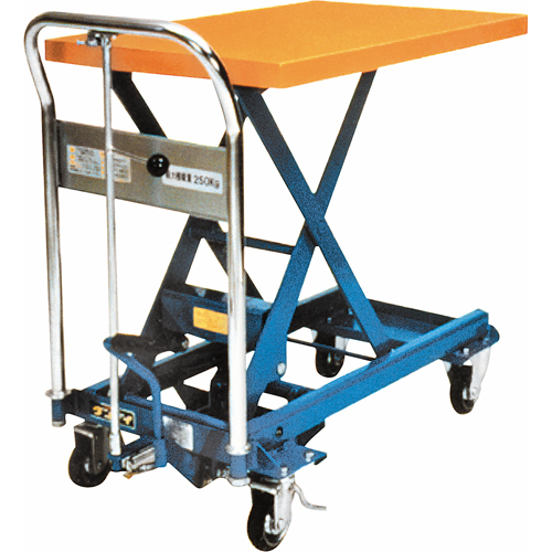 Dandy Lift Scissor Lift Table, 31-1/2" L x 19-7/10" W, Steel, 550 lbs. Capacity D. Morneault & Fils