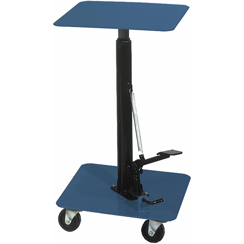 Table de travail hydraulique, 16'' lo x 16'' la, Acier, Capacit&eacute; 200 lb D. Morneault & Fils