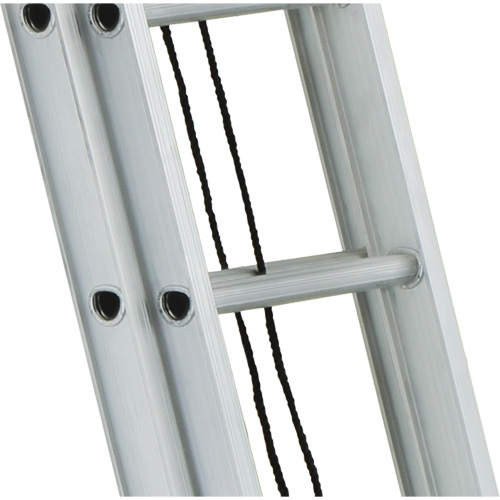 Industrial Heavy-Duty Straight Ladders, 8', Aluminum, 300 lbs., CSA Grade 1A D. Morneault & Fils