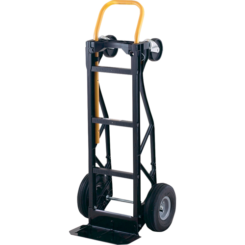 Convertible Hand Trucks, Nylon, 600 lbs. Capacity D. Morneault & Fils