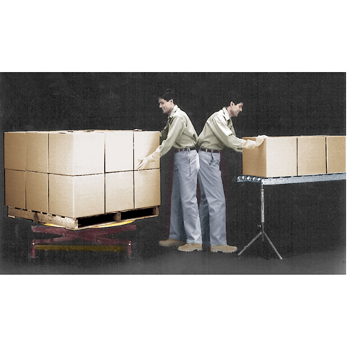 Spring-Operated Pallet Lifters - Pallet Pal&reg;, 43-5/8" L x 43-5/8" W, 4500 lbs. Cap. D. Morneault & Fils