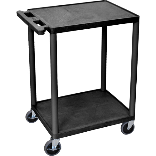 Utility Cart, 2 Tiers, 18" x 33" x 24", 400 lbs. Capacity D. Morneault & Fils