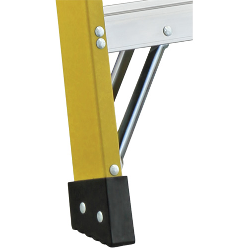 6600 Series Industrial Heavy-Duty 2-Way Stepladders, Fibreglass, 300 lbs. Capacity, 6' D. Morneault & Fils