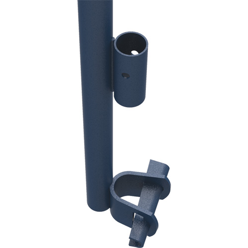 Accessoires pour &eacute;chafaudage - Poteau de garde-corps a/support, Poteau de garde-corps, 6" la x 56" h D. Morneault & Fils