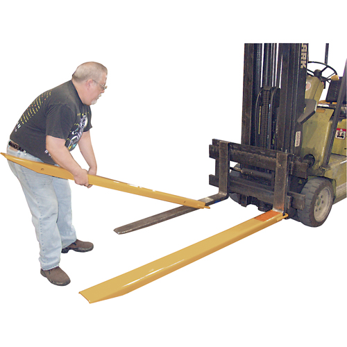 Rallonges de fourches, 54" l x 7" la, Pour des largeurs de fourches 6" D. Morneault & Fils
