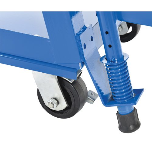 Stock Picking Cart, Steel, 21-7/8" W x 56-1/8" D, 3 Shelves, 1000 lbs. Capacity D. Morneault & Fils