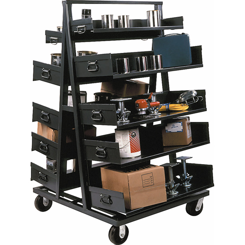 Chariots Adjust-A-Tray, 30" x 38" x 64", Capacit&eacute; 2500 lb D. Morneault & Fils