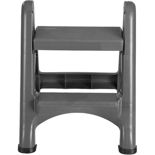 Folding Step Stool, 2 Steps, 19-1/2" x 20-1/2" x 22-3/4" High D. Morneault & Fils