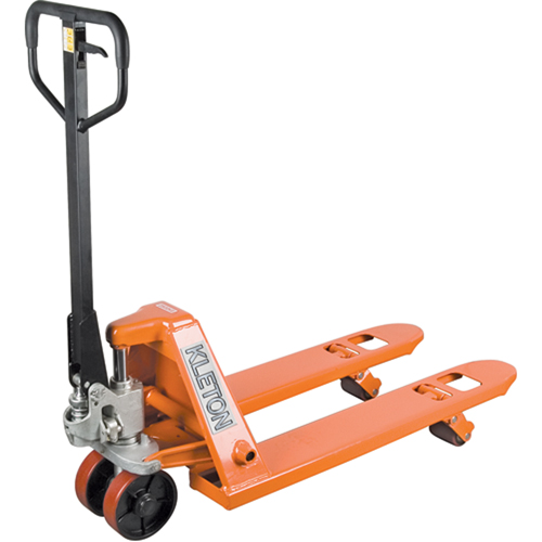 Transpalette manuel robuste, Acier, 48" lo x 27" la, Capacit&eacute; 5500 lb D. Morneault & Fils