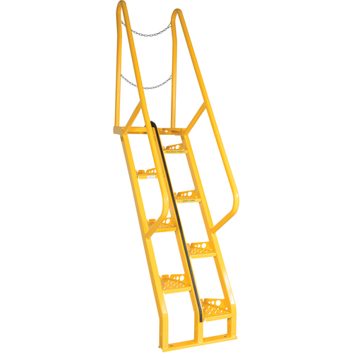 ESCALIER SEMELLE ALTERN45LOX60H 56 DEGRES D. Morneault & Fils