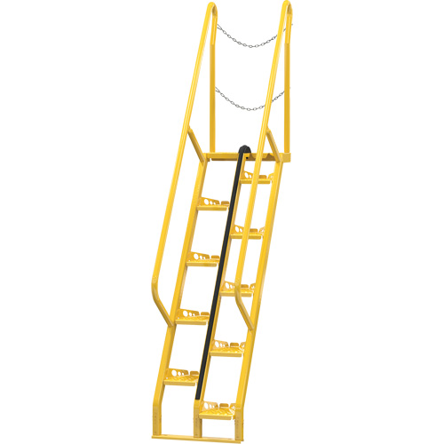 ESCALIER SEMELLE ALTERN53LOX72H 56 DEGRES D. Morneault & Fils