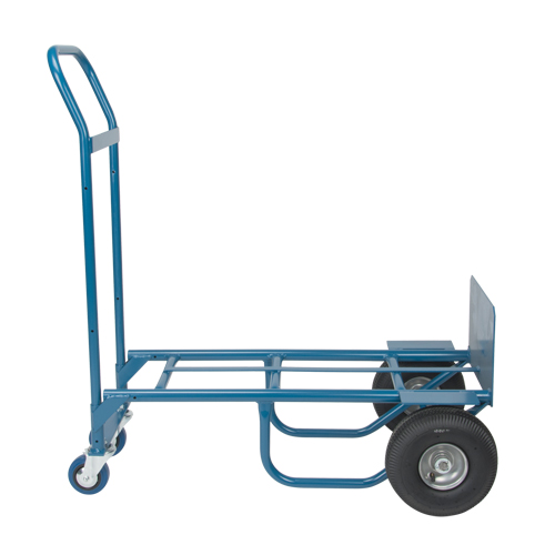 Convertible Deluxe Hand Truck, Steel, 800 lbs. Capacity D. Morneault & Fils