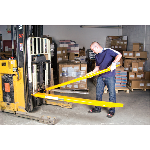 Rallonges de fourches, 72" l x 5" la, Pour des largeurs de fourches 4" D. Morneault & Fils